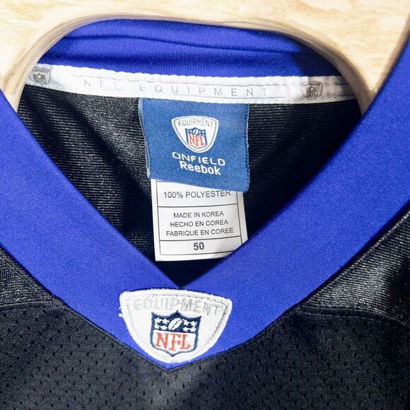 Vintage Reebok Baltimore Ravens Jersey #27 Mens Size 50 No Name Plate‎ Blank - Picture 3 of 7
